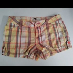 SO Plaid Shorts